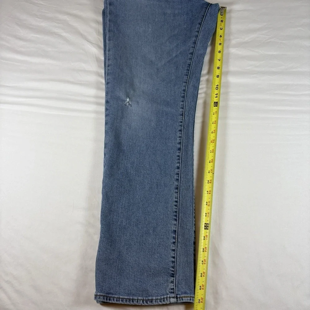 Levi's 514 Straight Fit Jeans‎ Mens 40x32 Blue Denim Premium Casual Classic